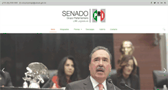 Desktop Screenshot of pri.senado.gob.mx